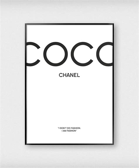 cuadro coco chanel